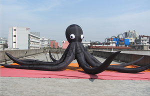 Pulpo inflable gigante, modelo de pulpo inflable del océano, decoración de escenario inflable con LED. - Product Image 6