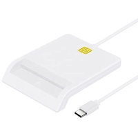 Lector de Tarjetas USB A y USB C, Lector de Tarjetas Inteligentes CAC IC de Acceso Común