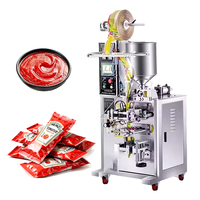 Machine d'emballage pour applications alimentaires, machine d'emballage de sauce tomate en sachet, machine d'emballage de pâte d'arachide, machine d'emballage de miel