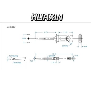 Sonde Keysight PP0003A Hi-Z, tension d'entrée 30 Vrms CAT II, et surtension de crête jusqu'à 42,4 V, 10 m - Product Image 3