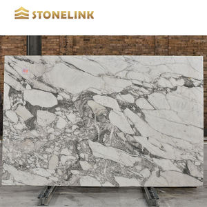 Azulejo compuesto de mármol Arabescato Vagli de diseño moderno, dolomita pulida, losa cortada a medida, respaldo de cerámica, suelo de cocina para Hotel - Product Image 3