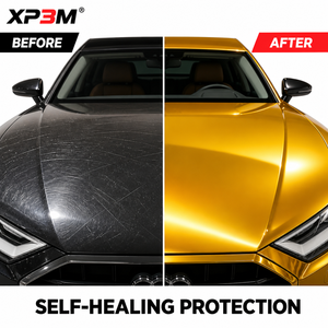 ฟิล์มใสเคลือบทอง XP3M OEM เกรด TPU สี PPF สำหรับหุ้มรถยนต์ หนา 7.5 มิล ซ่อมแซมตัวเองได้ ป้องกันรอยขีดข่วน ป้องกันสีเหลือง พร้อมช่องระบายอากาศ - Product Image 5