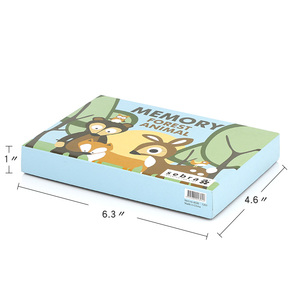 定制动物闪光学习玩具卡工厂说话式纸质闪存卡 - Product Image 4