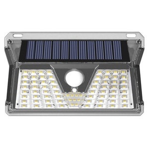 LED Solar Spotlight 3W 170Lm Cold Light With <b>PIR</b> And Twilight <b>Sensor</b> <b>Outdoor</b> Lighting - Product Image 3