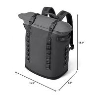 Sac à dos isotherme souple à large ouverture avec doublure anti-fuite, système de fixation Hitchpoint et boucles à dégagement rapide, glacière portable pour pique-nique en extérieur