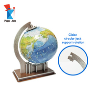 Jeux éducatifs assemblage 3d diy puzzle modèle carte du monde globe puzzle pour enfants