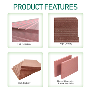 Trung Quốc Nhà máy chống cháy fibreboards nguyên Đồng bằng ván MDF đồ nội thất chống cháy tấm chống cháy MDF - Product Image 3