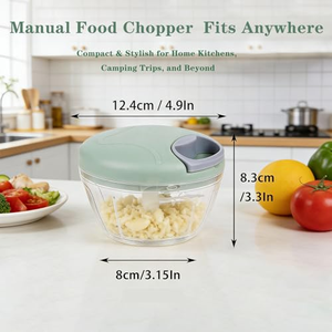 Picadora de Ajo y Cebolla con Logotipo Personalizado al por Mayor, Cortador de Verduras para Cocina OEM con Empaque de Marca Privada - Product Image 3
