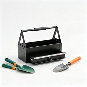 Caja de herramientas personalizable con colores a elegir, práctica para organizar herramientas en el hogar, almacén o taller de reparaciones. - Product Image 4