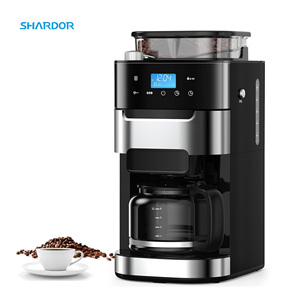 <span class=keywords><strong>Cafetera</strong></span> <span class=keywords><strong>de</strong></span> <span class=keywords><strong>goteo</strong></span> <span class=keywords><strong>con</strong></span> temporizador 24H inteligente <span class=keywords><strong>de</strong></span> fábrica <span class=keywords><strong>con</strong></span> <span class=keywords><strong>molinillo</strong></span> <span class=keywords><strong>incorporado</strong></span> Máquina <span class=keywords><strong>de</strong></span> café programable para moler y preparar - Product Image 1