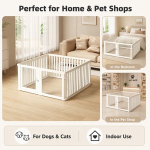 ODM/OEM Acrylic <strong>Dog</strong> Playpen Foldable Clear Pet <strong>Play</strong> <strong>Pen</strong> Easy Assemble Indoor Pet Fence for Cats Puppy Small Animals - Product Image 6