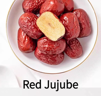 Premium Bulk Yunnan Jujube Pure Natuurlijke Zongedroogde Rode Dadels 1kg Suiker Vrij Zoete Smaak voor Dieet & Gezondheid