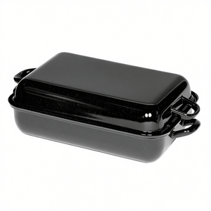 Riess Roasting <b>Pan</b> Classic 24x16 Cm With Lid For Oven Use - Product Image 2