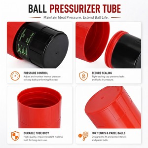 Pressurizzatore per Palline da Tennis 14PSI, Restauratore di Pressione, Contenitore Riutilizzabile per Palline da Tennis, Conserva 3 Palline per un Rimbalzo Costante - Product Image 5