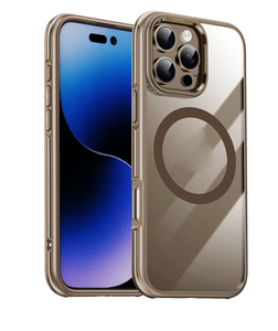 <span class=keywords><strong>2025</strong></span> mạ điện mạ chống sốc an toàn từ di động Bìa nam châm điện thoại rõ ràng trường hợp đối với iPhone 16 15 14 Pro Max - Product Image 5