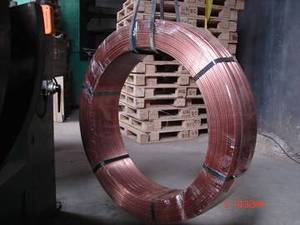 תאנה ריתוך חוט ER70S-6 sg2 sg3 נחושת מצופה ריתוך 250 ק "ג תוף רתled חבילה 0.8 מ" מ 0.9 מ "מ 1.0 מ" מ 1.2 מ "מ 1.6 מ" מ - Product Image 3