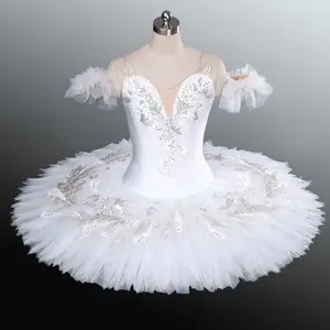 Nova chegada saia tutu infantil gaze ballet dança vestido saia fofa traje de dança desempenho