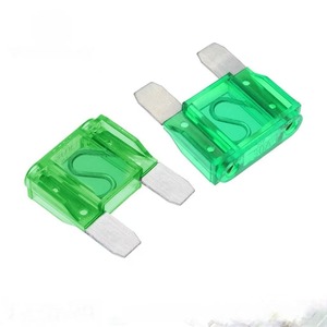 Clips de fusibles automobiles en céramique de grande taille, type fiche, pièces de fusibles <span class=keywords><strong>pour</strong></span> véhicules, 20/30/40/50/60/70/80/90/100A, haute capacité de rupture - Product Image 6