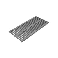 Système de drainage en tranchée 200x250x1000mm avec couvercle en plastique PP A15, canal de drainage pour piétons