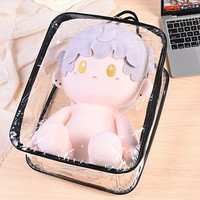 Promotion grande couverture en mousseline de Pvc transparente emballage sac fourre-tout à fermeture éclair literie en Pvc vierge sac fourre-tout avec logo