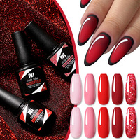 Ensemble de vernis à ongles en gel de 100 couleurs, gel à ongles hautement pigmenté, longue tenue, à retirer par trempage, UV LED, pour salon, manucure DIY
