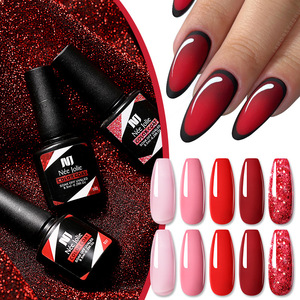 Set <span class=keywords><strong>de</strong></span> 100 Colores <span class=keywords><strong>de</strong></span> Esmalte <span class=keywords><strong>de</strong></span> <span class=keywords><strong>Uñas</strong></span> en Gel, Gel <span class=keywords><strong>de</strong></span> <span class=keywords><strong>Uñas</strong></span> <span class=keywords><strong>de</strong></span> Larga Duración Altamente Pigmentado, Secado con Lámpara UV LED, para Manicura Profesional y DIY - Product Image 5