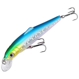 Leurre de pêche artificiel Minnow à succès, Crankbait en ABS, conception à contrepoids coulant pour rivière, lac, ruisseau - Product Image 4