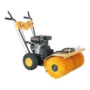 Diskon sikat daya bensin 6,5hp multifungsi peralatan pembersih salju dan jalan penyapu salju - Product Image 2