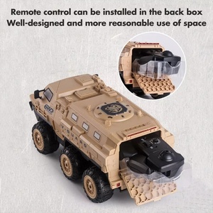 Camion télécommandé 4x4 haute vitesse en métal 2,4 GHz, échelle 1:16, modèle 9510E, vente chaude - Product Image 4