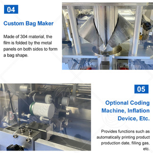 ORME Alimentos deshidratados Frutas congeladas Embalaje <span class=keywords><strong>Multi</strong></span> Head <span class=keywords><strong>Weigher</strong></span> Chips Bolsa Máquina de embalaje - Product Image 4