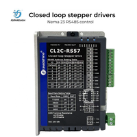 Contrôleur de moteur pas à pas à boucle fermée Leadshine CL2C-RS57 Nema23 avec encodeurs 20-50VDC 2 phases RS485 Modbus RTU