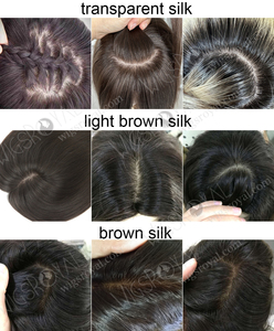 Parrucche Bob in Capelli Umani Vergini Naturali Marroni Non Trattati di Alta Qualità <span class=keywords><strong>con</strong></span> Cuticole Allineate, <span class=keywords><strong>Top</strong></span> in Seta da 12 Pollici <span class=keywords><strong>con</strong></span> Frangia - Product Image 6