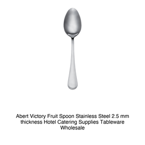 ช้อนขนมหวานสแตนเลส Abert Victory 18/10 หนา 2.5 มม. - Product Image 2