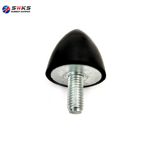 M8 cono de golpe para parachoques de goma pies goma amortiguador de amortiguación de los pies - Product Image 2