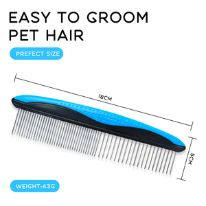 Haute Qualité Fantaisie <span class=keywords><strong>Chien</strong></span> Peigne Long Épais Cheveux Fourrure Enlèvement Brosse Pet Coloré Lumière <span class=keywords><strong>Tondeuse</strong></span> <span class=keywords><strong>Chien</strong></span> Toilettage Peigne - Product Image 2