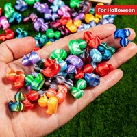 Mini Statues de Canards 100 pièces, Design Art Déco en Plastique Imprimé en 3D, Canards à Dégradé de Couleurs Aléatoires, Décoration Intérieure et Extérieure pour Jardin, Anniversaire