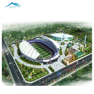 Tấm Phủ Sân Vận Động Căng Vải Chống Gió Chống Thấm Nước Lều Cấu Trúc Màng Cho Bóng Rổ Quần Vợt Bóng Đá Mái Che - Product Image 2