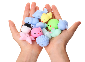 <span class=keywords><strong>Mochi</strong></span> <span class=keywords><strong>Squishy</strong></span> Toys Mini juguetes de peluche para aliviar el estrés para niños para fiesta de Navidad aula Regalo de Cumpleaños niños fiesta favores - Product Image 4
