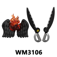 WM6231 Eagle Doflamingo Bear Luffy Gecko Moria Rob Lucci Anime 1 Piece Collect Educational Accessories Building Blocks Kids Toys
