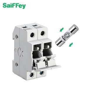 Saiffey RT18-32X 2P đinh tán loại 10x38mm nhựa hình Trụ cầu chì chủ với chỉ số OEM AC cầu chì cơ sở điện CE - Product Image 6