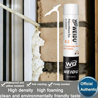 Mousse polyuréthane expansive de 750 ml pour la construction, mousse PU en spray durcissante