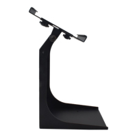 Support de point de vente pour iPad 14 pouces en aluminium stabilisé noir avec fonction SDK, support de bureau rotatif à 171 degrés