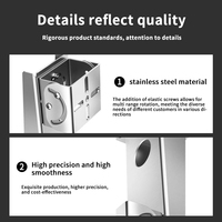 DS-1704ZJ 2XE62222F-IS Stainless Steel IP67 Explosion-Proof Camera Bracket Wall-Mounted