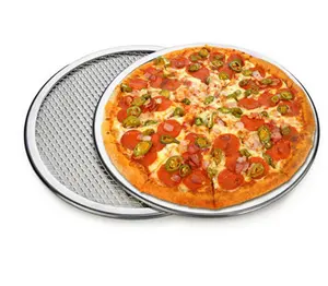 不粘烤盘定制尺寸不锈钢披萨屏