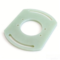 Componentes Grabados de Fibra de Vidrio Epoxi FR-4 EPGC202 FR-4-026 de HONGEN, Piezas de Precisión Fabricadas a Medida para Alto Aislamiento