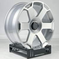 Kw dövme 5x112 alaşım jantlar 19 20 21 22 inç gümüş fırçalanmış tekerlekler için AVS Audi A4 A5 A6 A7 A8 Q5 Q7 Q8 S5 S8 RS6 RS7