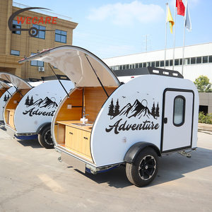 ECARE-remolque de viaje pequeño, caravana estándar australiana, miniremolque todoterreno en forma de lágrima - Product Image 3