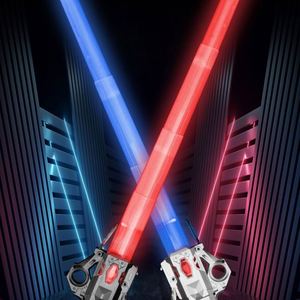 Sabre laser télescopique de performance Color-box Star, épée laser à induction et décoloration deux-en-un, jouet LED clignotant sept couleurs - Product Image 4