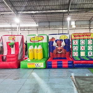 Juegos de Baloncesto Inflables para Exteriores y Jardines de Infancia, Fáciles de Limpiar y Libres de Mantenimiento - Product Image 1