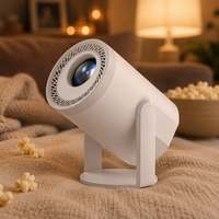 Projecteur de poche JUNUO TURN1 200 ANSI à courte focale avec haut-parleurs intégrés, Smart 5G WiFi6/BT5.2, 1+8 Go, LED LCD 4K, Android 14
